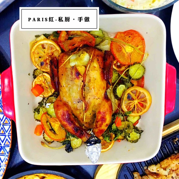 美式烤鸡的做法步骤:6