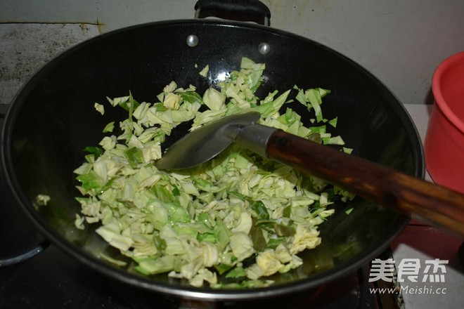 三丁炒饭的做法步骤:10