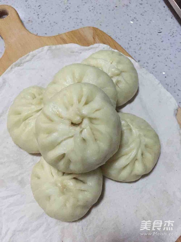 香菇肉包的做法步骤:8