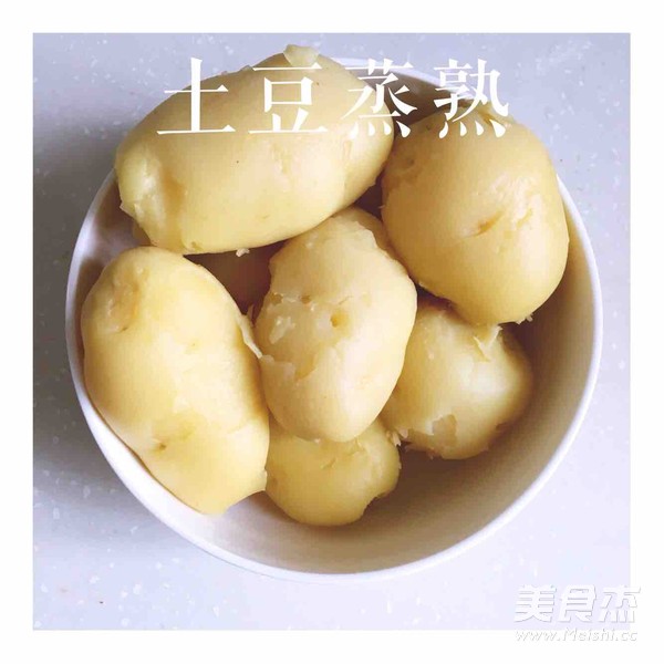 土豆泥的做法步骤：1