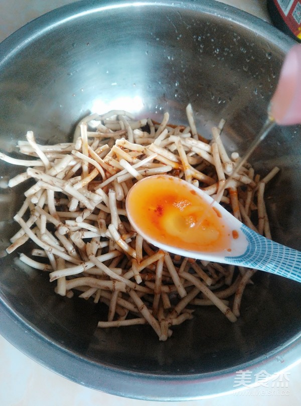 凉拌鱼腥草的做法步骤:5