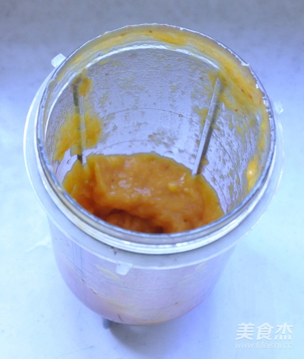 芒果草莓双色冰激凌的做法步骤:6