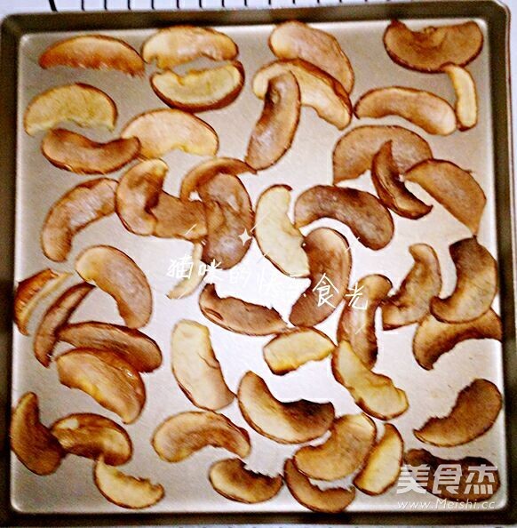 烤苹果片的做法步骤:7