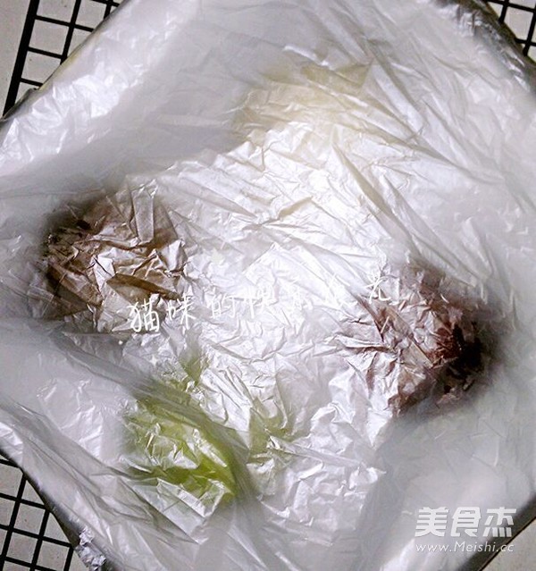 四色馒头的做法步骤:6
