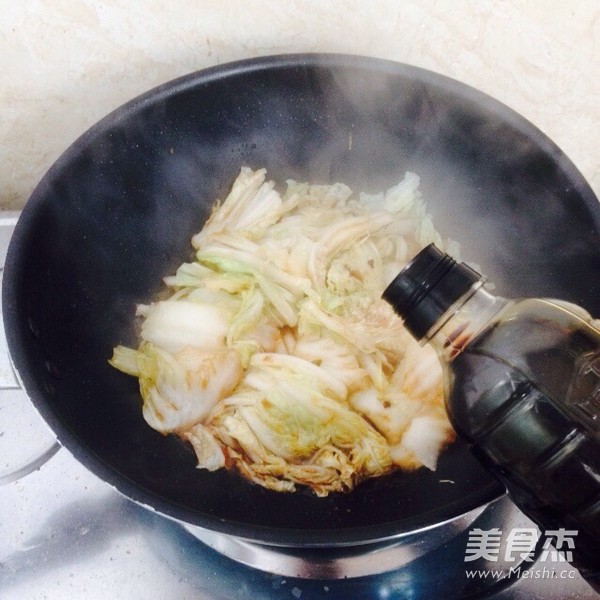 白菜炖豆腐的做法步骤:8