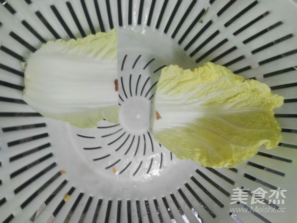 翡翠白菜卷的做法步骤：1