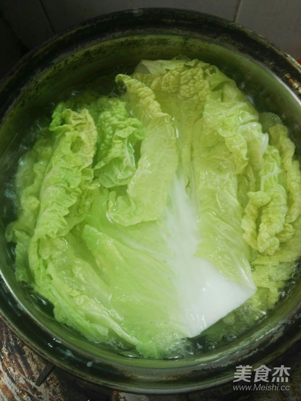 翡翠白菜卷的做法步骤：2