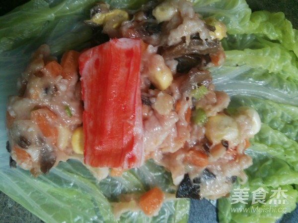翡翠白菜卷的做法步骤：5