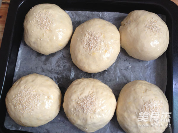 绿豆沙面包的做法步骤:10