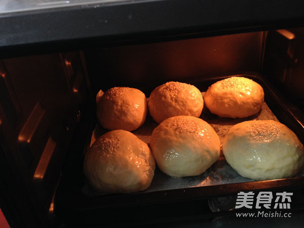 绿豆沙面包的做法步骤:11