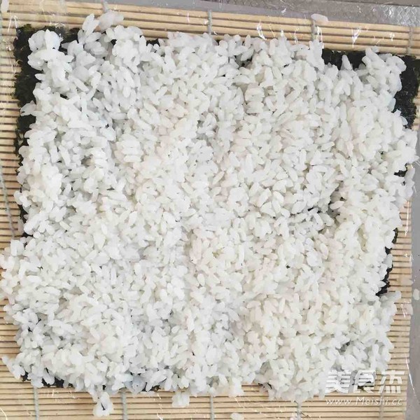咸菜寿司的做法步骤：3