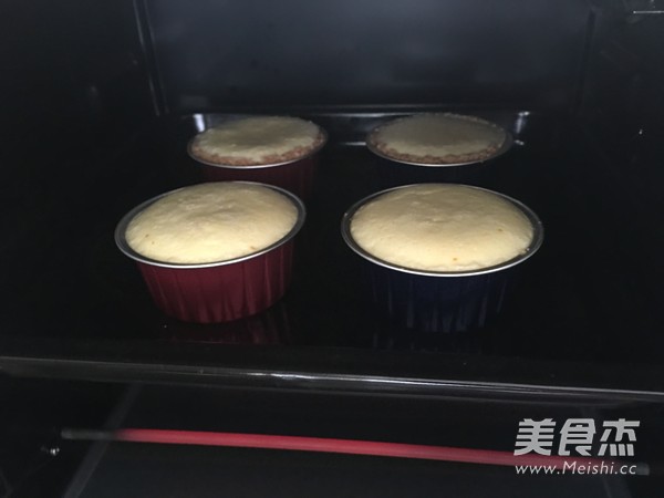 橙香鸟巢芝士蛋糕的做法步骤:6