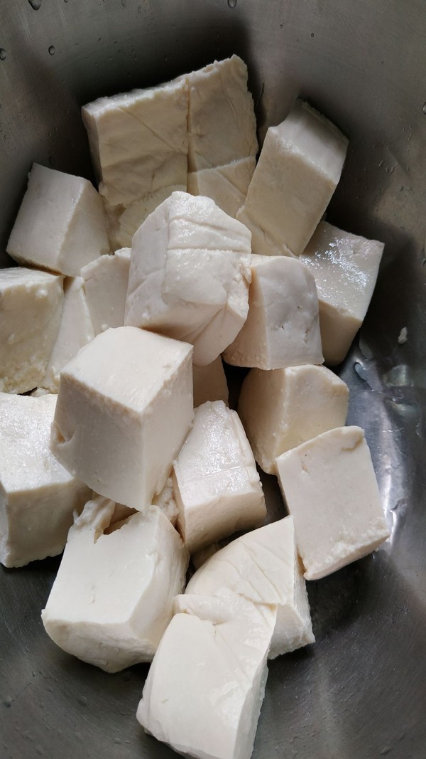肉沫豆腐的做法步骤：1