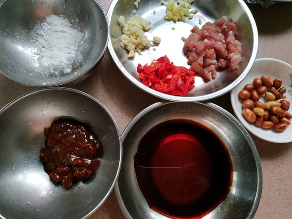 肉沫豆腐的做法步骤:3