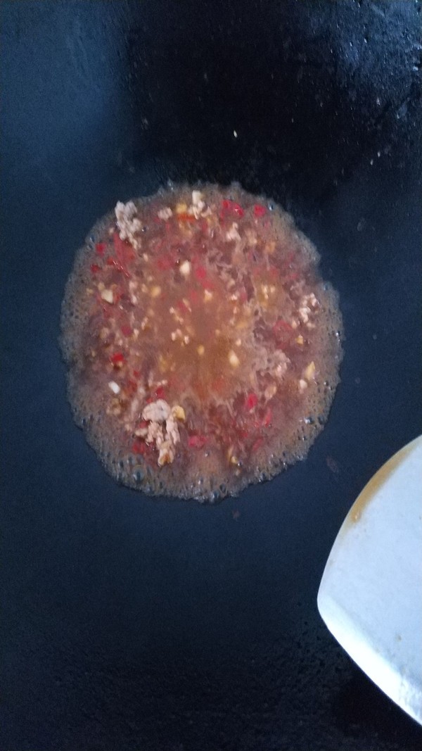 肉沫豆腐的做法步骤:6