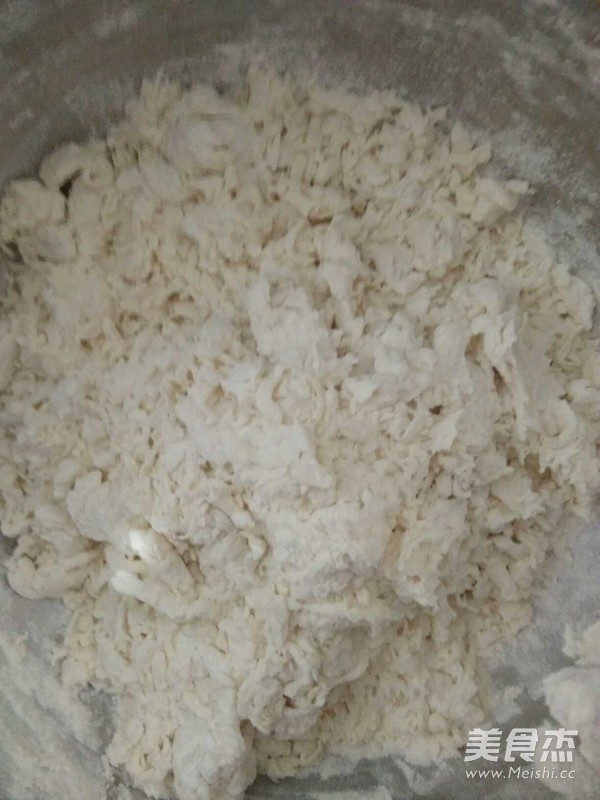 泡紫甘蓝沫包子的做法步骤：2