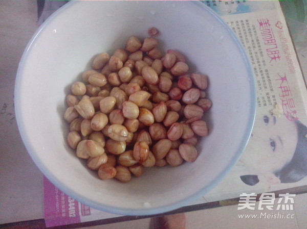 紫薯花生浆的做法步骤：3