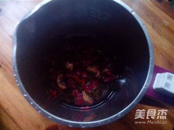 红枣枸杞豆浆的做法步骤:8