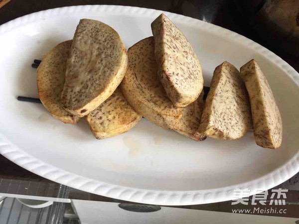香芋扣肉的做法步骤:8