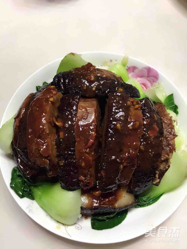 香芋扣肉的做法步骤:8