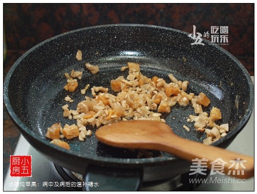 鲜虾干贝炒饭的做法步骤：12