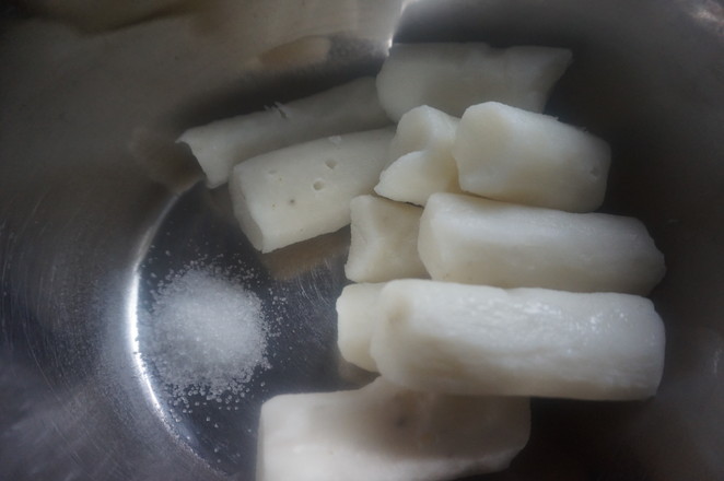 糯叽叽弹牙の山药饼,低卡低脂又养生的做法步骤:3