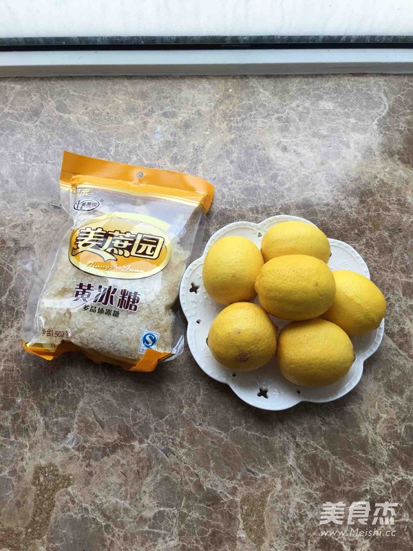 自制健康饮品-柠檬蜜的做法步骤：1