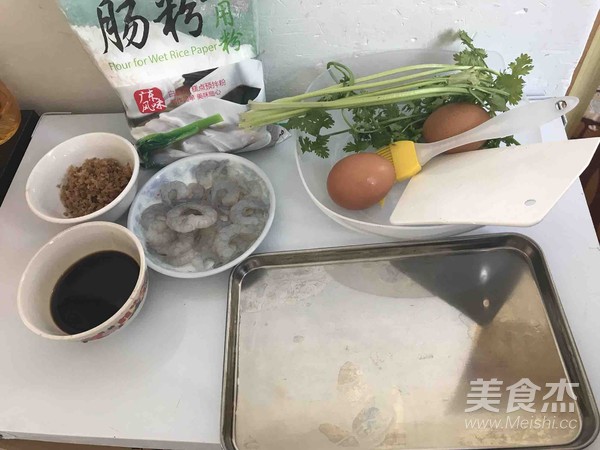 广东肠粉/海鲜的做法步骤：1