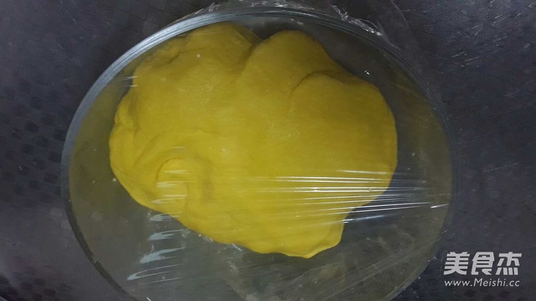 糯米南瓜饼的做法步骤:7