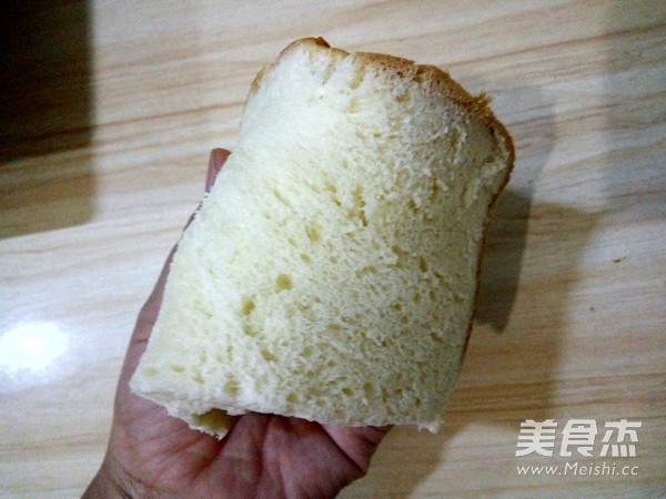 面包机版淡奶油吐司的做法步骤：6