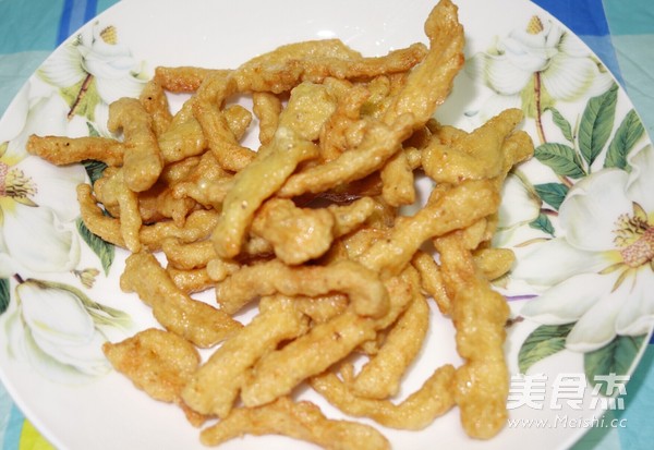 香酥鸡柳的做法步骤:7
