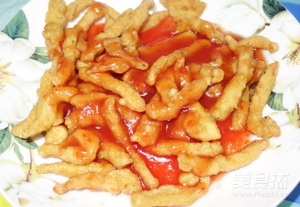 香酥鸡柳的做法步骤:10