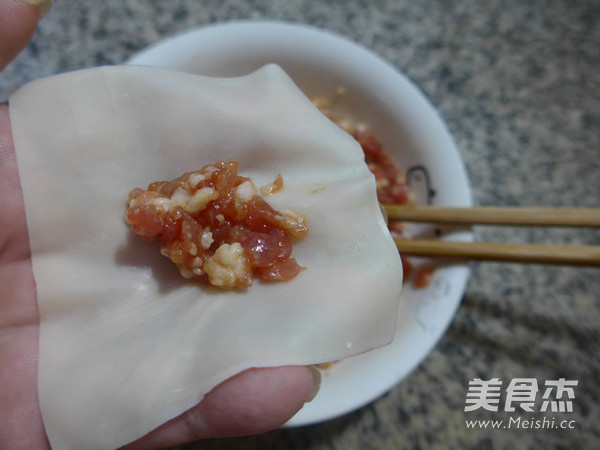 虾皮紫菜多肉馄饨的做法步骤：7