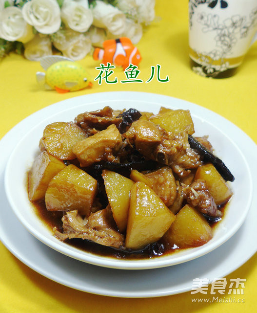 土豆烧兔肉的做法步骤：11