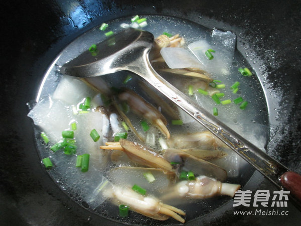冬瓜蛏子汤的做法步骤:8
