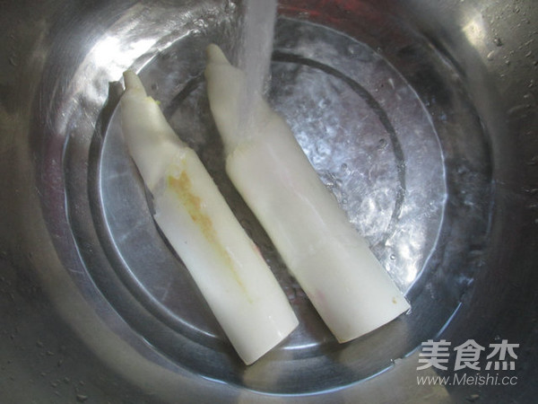 茭白烧冬瓜的做法步骤:2