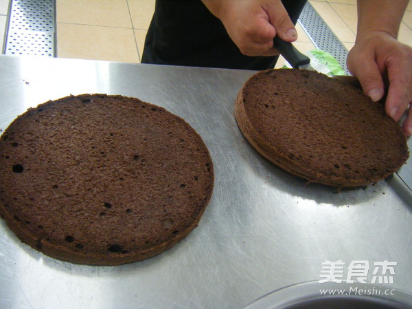 芒果慕斯蛋糕的做法步骤:4