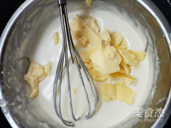 轻乳酪蛋糕的做法步骤:4