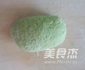 翡翠白菜蒸饺的做法步骤：5