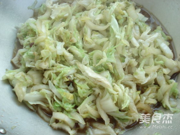 小炒白菜丝的做法步骤:6