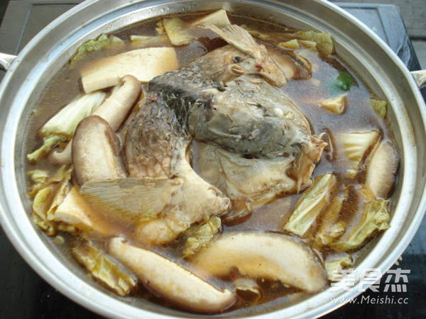 鱼头火锅的做法步骤:9
