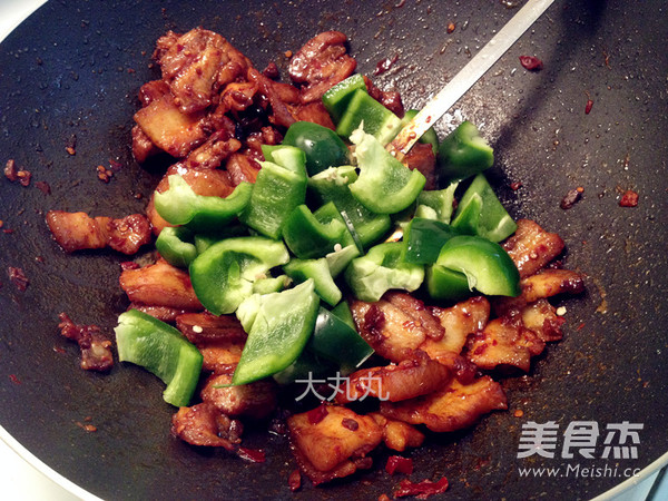 回锅肉的做法步骤:10