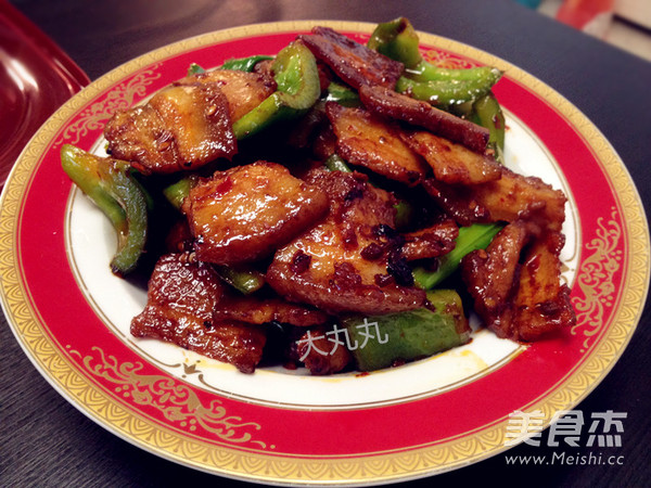 回锅肉的做法步骤:11