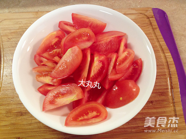 番茄炒蛋的做法步骤:2