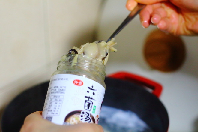 豆腐菌菇汤的做法步骤:4