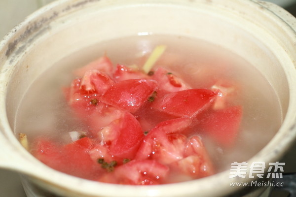 西红柿牛肉煲的做法步骤:5