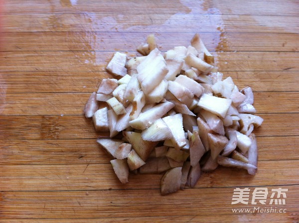 莲藕山药大米粥的做法步骤：5