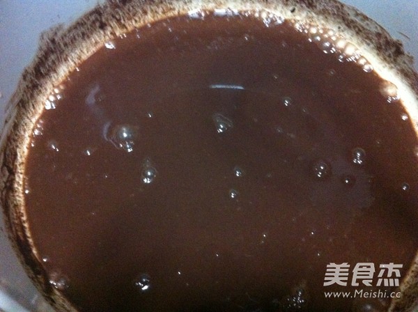 巧克力戚风蛋糕的做法步骤:6