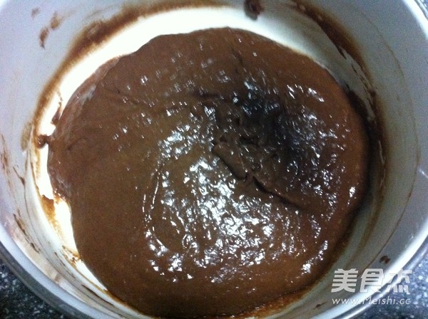 巧克力戚风蛋糕的做法步骤:8