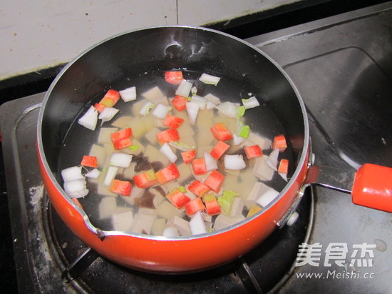 婴儿疙瘩汤的做法步骤:3